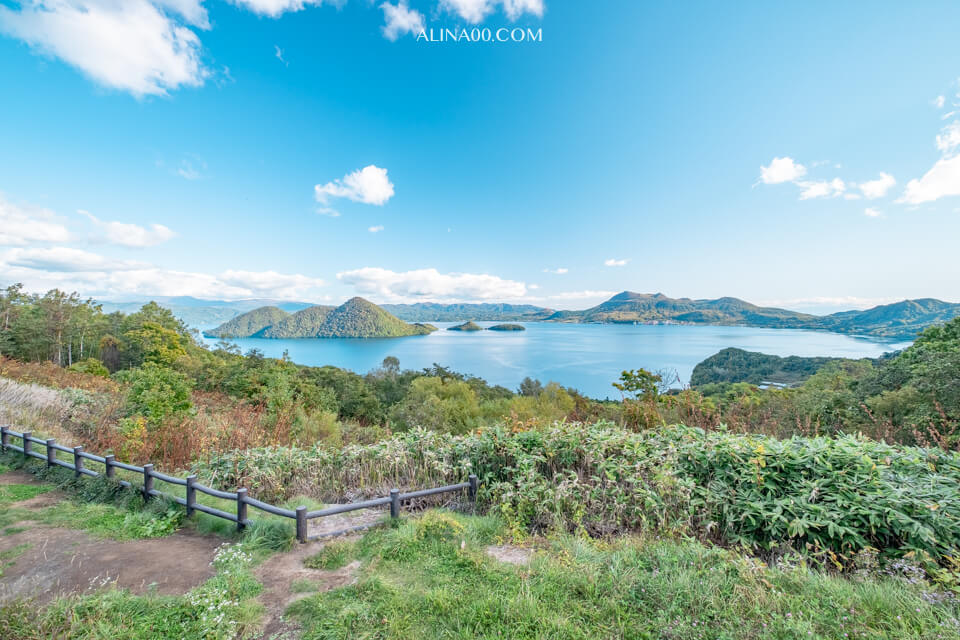 【北海道景點】 洞爺湖-SAIRO展望台｜終年不結冰的火山溫泉湖 @Alina 愛琳娜