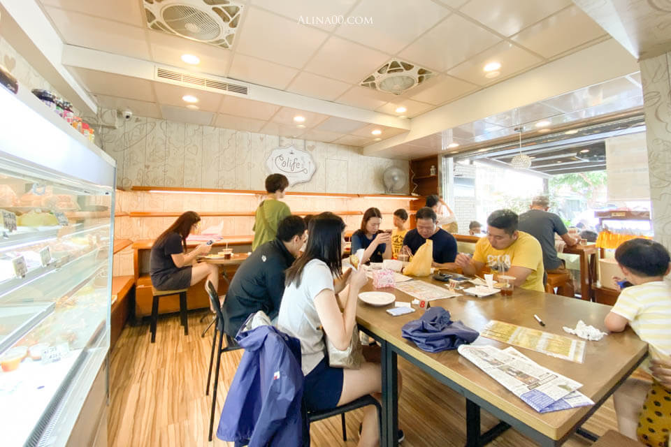 【台北美食】內湖-可來富麵包蛋餅店 ｜手工双蛋千層蛋餅香酥好吃 @Alina 愛琳娜