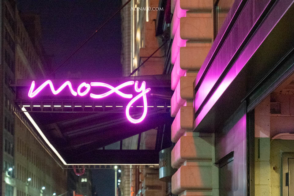 紐約時報廣場 MOXY NYC Times Square 曼哈頓時尚飯店，青春有活力 @Alina 愛琳娜