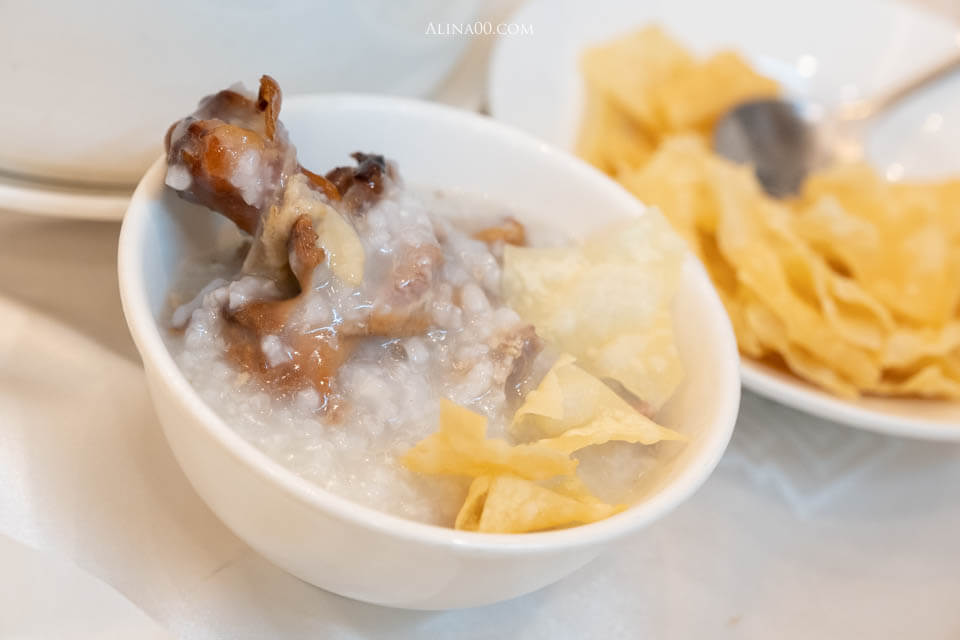 【台北美食】龍都酒樓內湖店｜廣式烤鴨三吃，推薦配鴨架粥跟港點 @Alina 愛琳娜