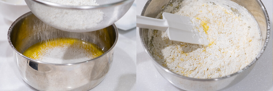 【氣炸鍋食譜】 戚風蛋糕食譜 做法&amp;材料｜蛋白硬性發泡(打發)是關鍵！ @Alina 愛琳娜