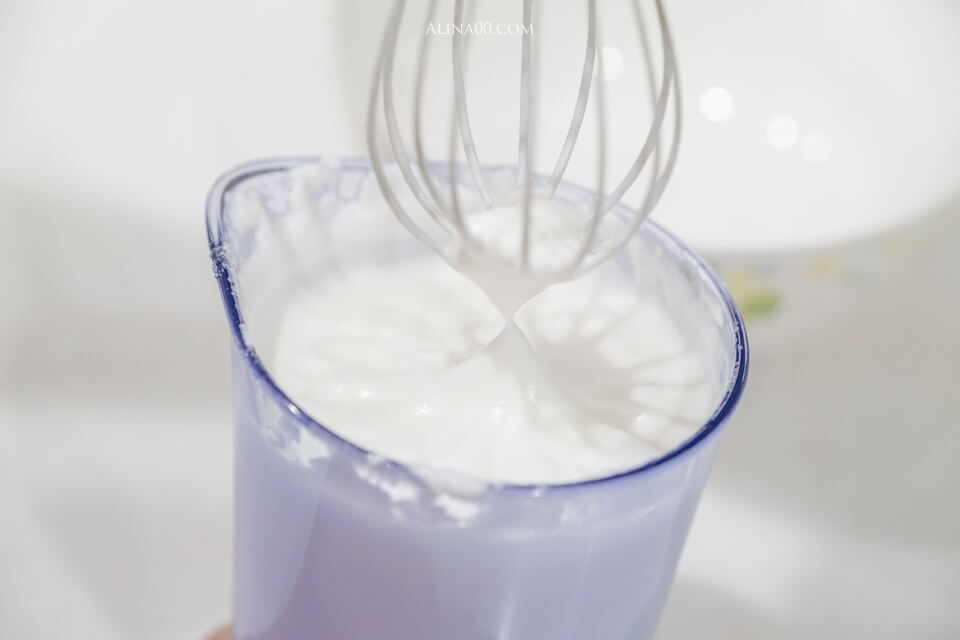 【氣炸鍋食譜】 戚風蛋糕食譜 做法&材料|蛋白硬性發泡(打發)是關鍵! @Alina 愛琳娜