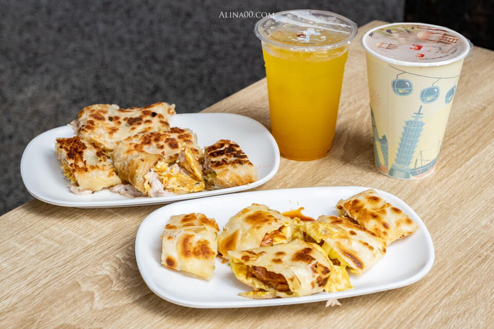 阿桂蛋餅東湖店｜內湖厚酥脆餅皮蛋餅，爆餡高麗菜必點推薦 @Alina 愛琳娜