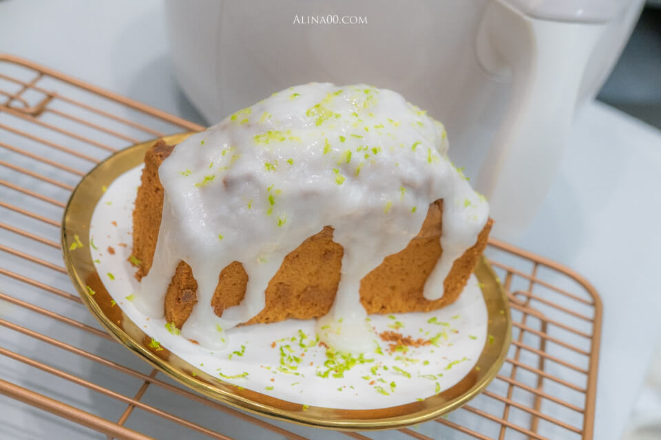 【氣炸鍋食譜】老奶奶 檸檬磅蛋糕食譜 作法｜全蛋奶油打發簡單好吃 @Alina 愛琳娜