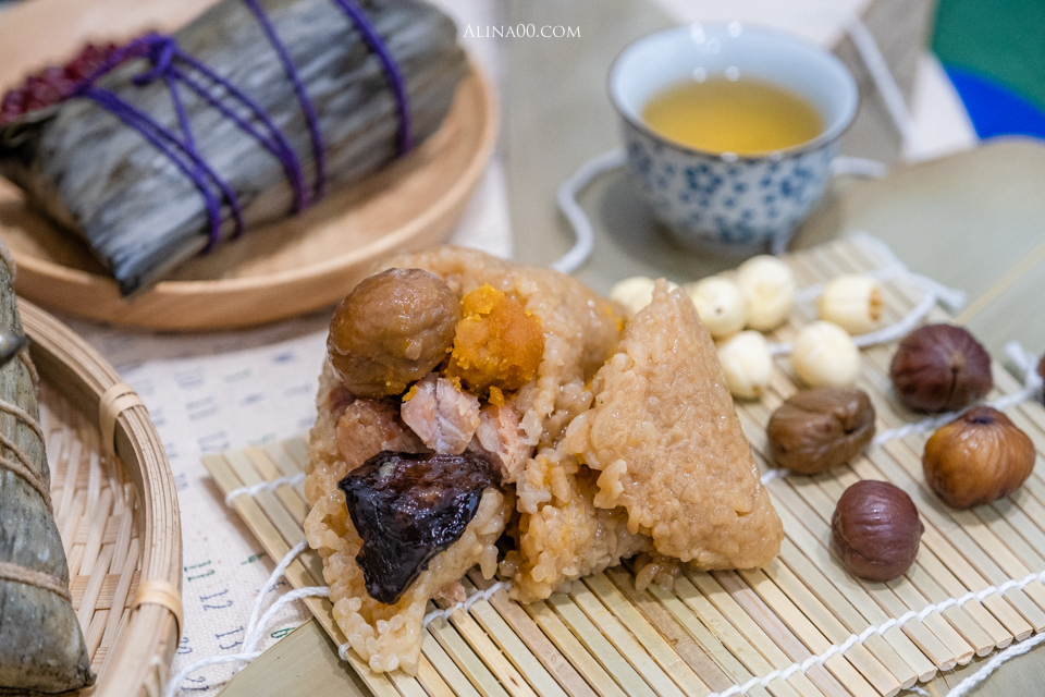 【宅配美食】 上海鄉村餐廳粽子禮盒 ｜端午節限定雪蓮傳香粽、豆沙粽 @Alina 愛琳娜
