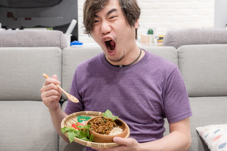 【懶人食譜】 泰式打拋豬飯食譜 ｜全聯材料、做法簡單到你會怕！ @Alina 愛琳娜