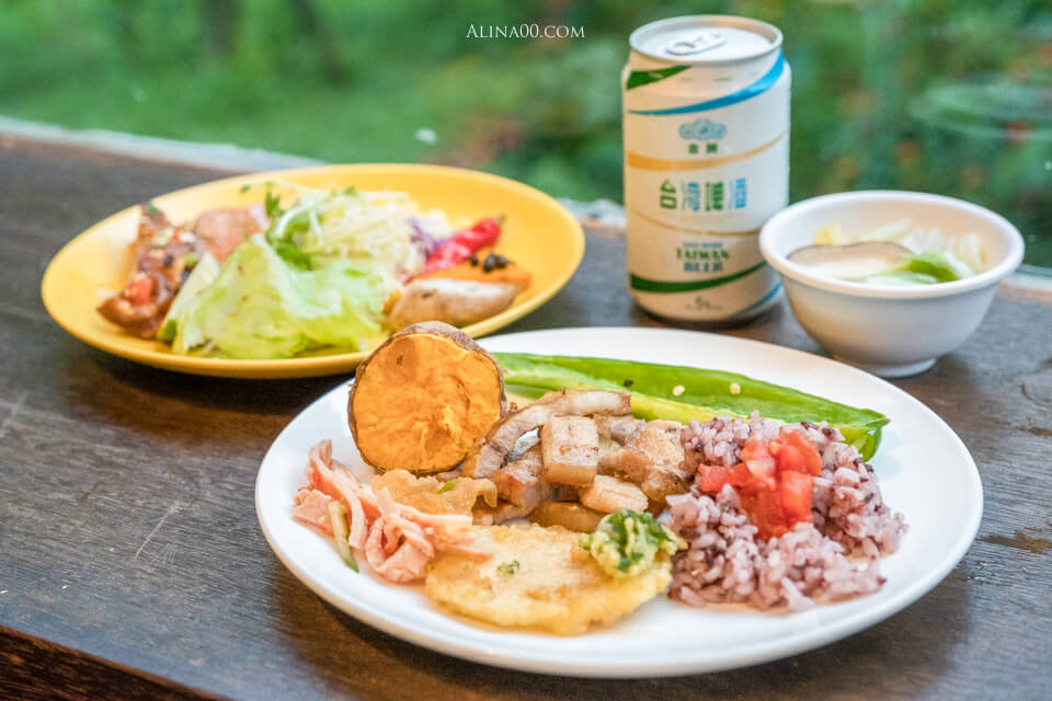 【花蓮住宿】 太魯閣山月村 小木屋｜享受悠閒渡假，吃美牛BBQ烤肉 @Alina 愛琳娜