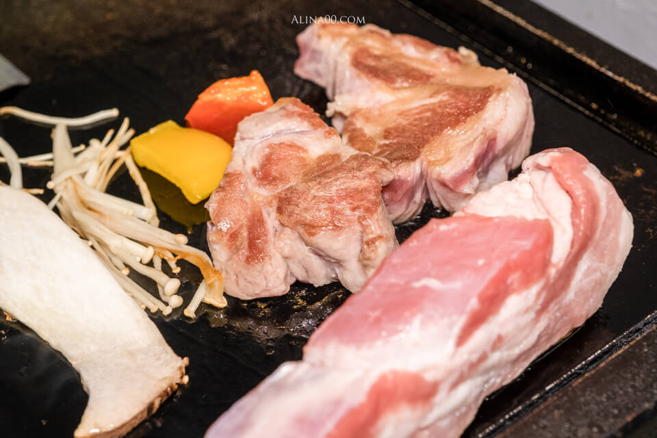 【台北美食】東區-料韓男韓式烤肉｜韓國熟成豬五花香彈好吃 @Alina 愛琳娜