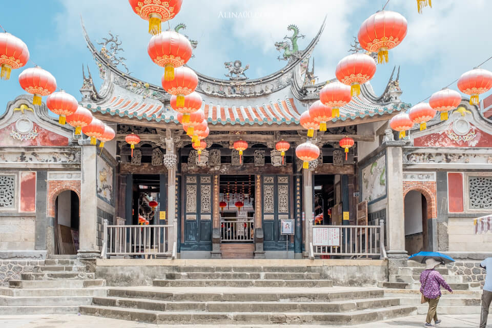 【澎湖景點】 中央老街 .天后宮｜黑妞黑糖糕、藥膳蛋美食小吃一條街 @Alina 愛琳娜