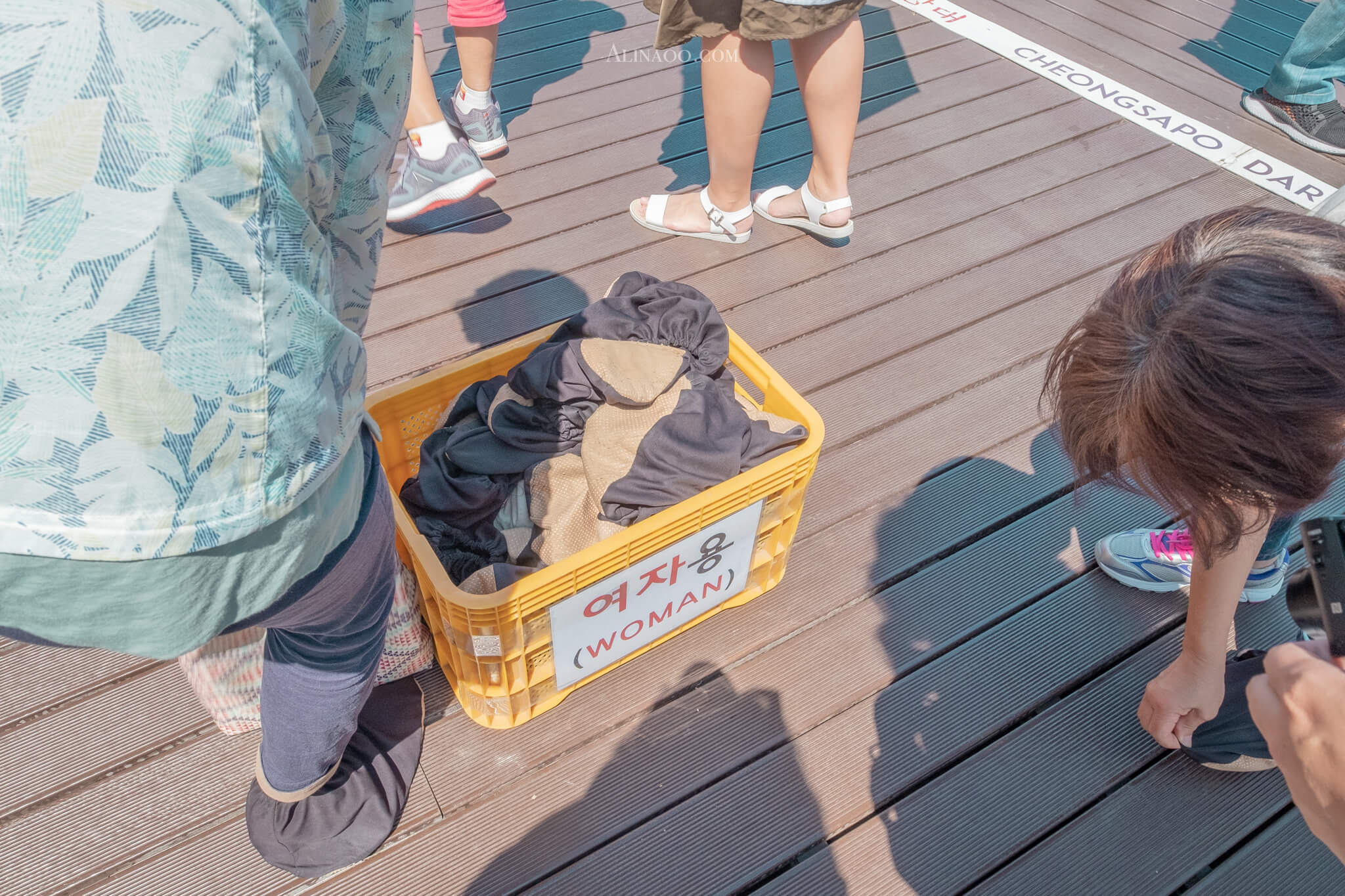 【釜山景點】青沙浦天空步道、紅白燈塔｜免費海景絕觀景點 @Alina 愛琳娜