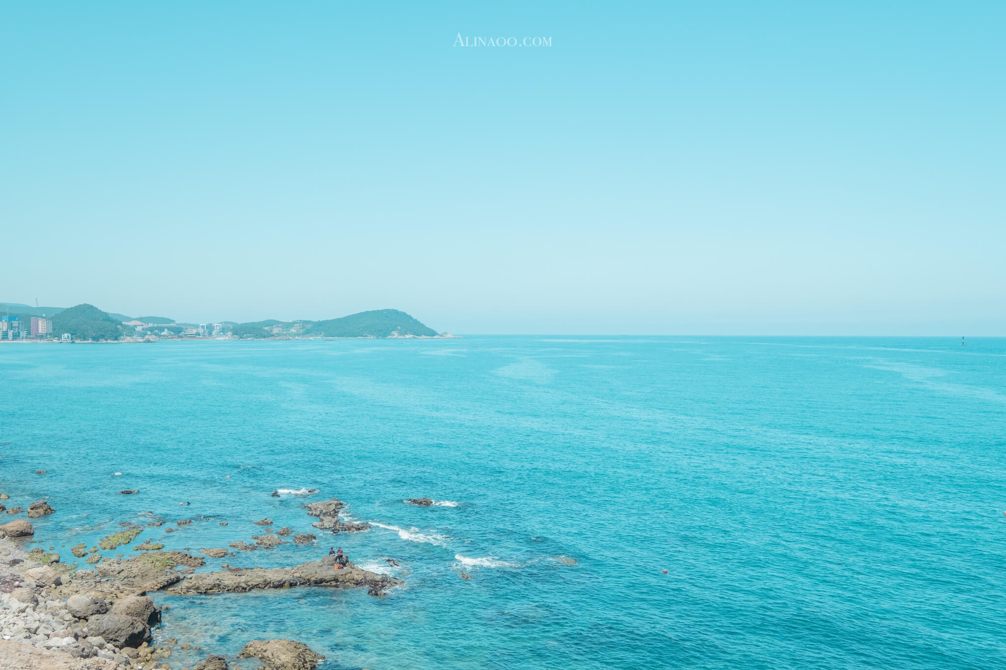 【釜山景點】青沙浦天空步道、紅白燈塔｜免費海景絕觀景點 @Alina 愛琳娜