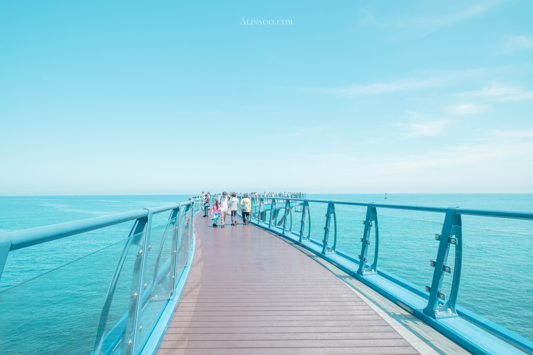 【釜山景點】青沙浦天空步道、紅白燈塔｜免費海景絕觀景點 @Alina 愛琳娜