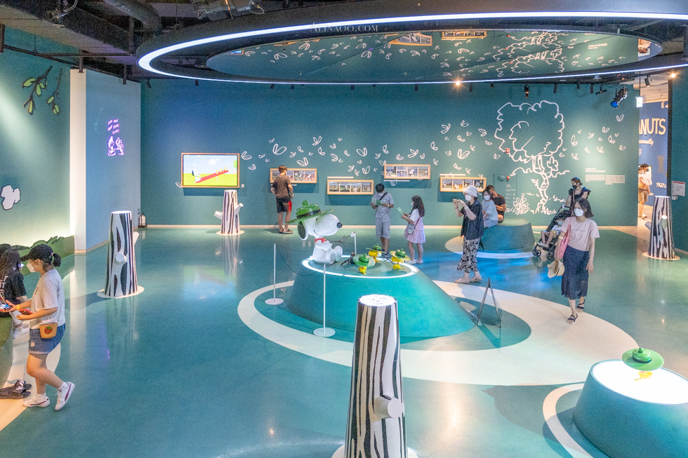 【濟州島景點】史努比樂園 室內展覽區,空間超大好拍照 @Alina 愛琳娜