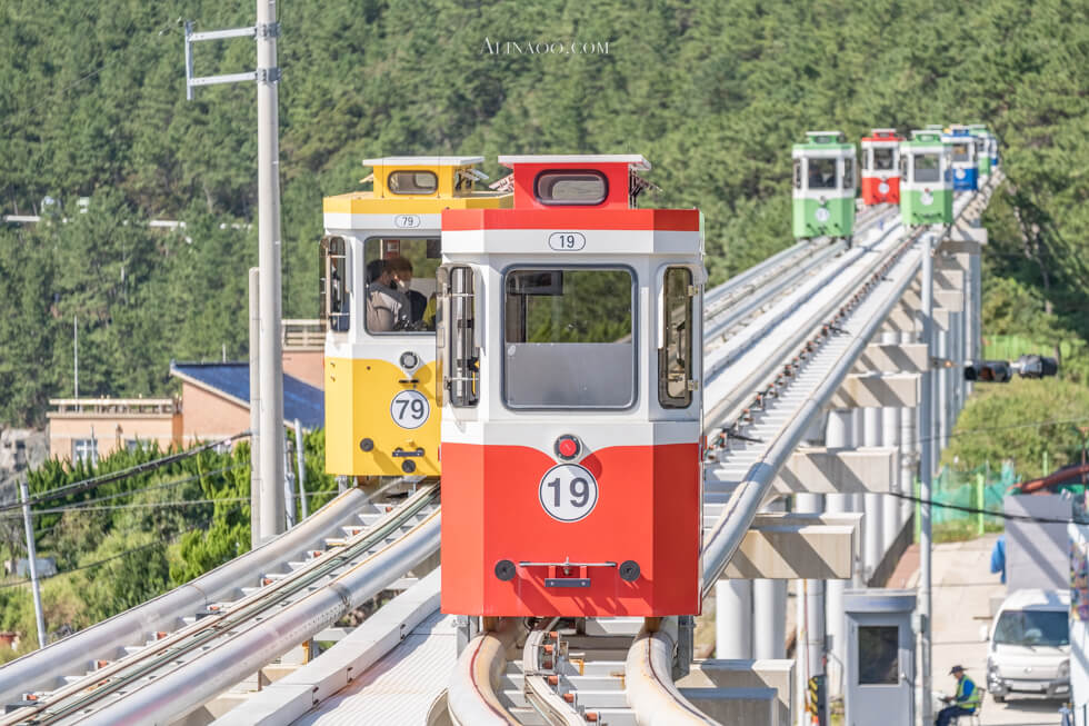 【釜山景點】海雲臺藍線公園 海岸列車、天空膠囊小火車超可愛 @Alina 愛琳娜 【釜山景點】海雲臺藍線公園 海岸列車、天空膠囊小火車超可愛 @Alina 愛琳娜