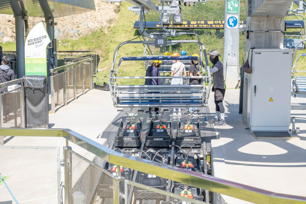 【釜山景點】釜山斜坡滑車 Skyline Luge 超好玩,親子玩也可以 @Alina 愛琳娜