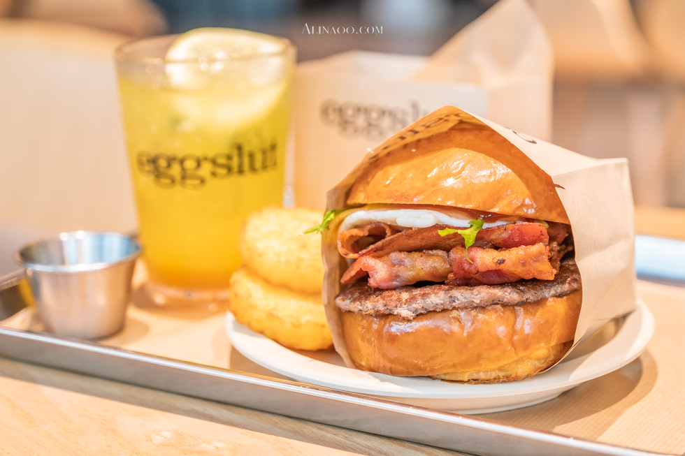 【首爾美食】 eggslut首爾 梨泰院｜半熟滑嫩蛋漢堡韓國也能吃到 @Alina 愛琳娜