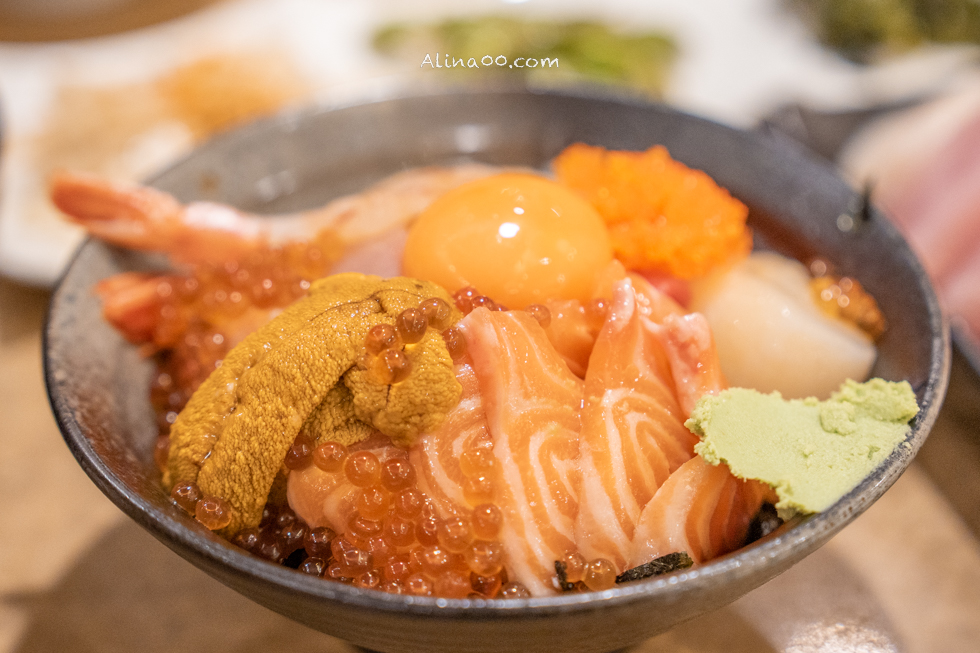 【台北美食】內湖 金泰日式料理｜生魚片海鮮蓋飯比定食優秀 @Alina 愛琳娜
