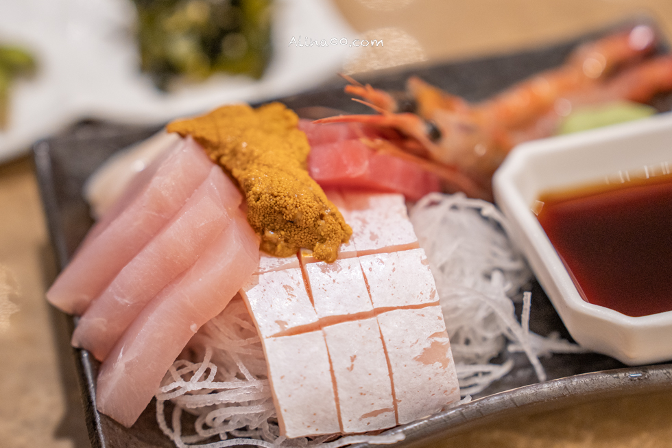 【台北美食】內湖 金泰日式料理｜生魚片海鮮蓋飯比定食優秀 @Alina 愛琳娜