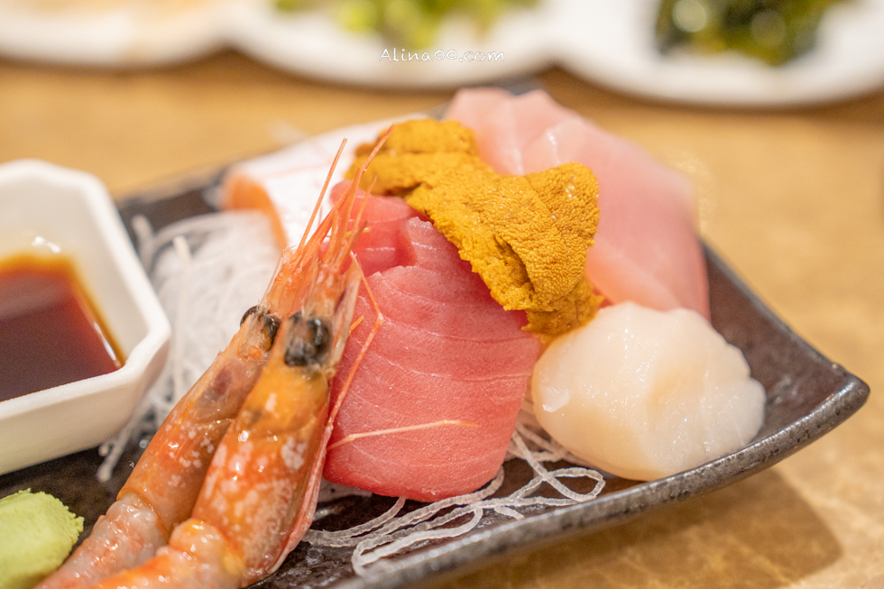 【台北美食】內湖 金泰日式料理｜生魚片海鮮蓋飯比定食優秀 @Alina 愛琳娜
