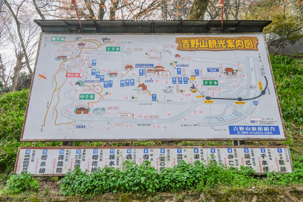 【奈良景點】吉野山-關西賞櫻名所｜千本櫻花樹海世界遺產 @Alina 愛琳娜