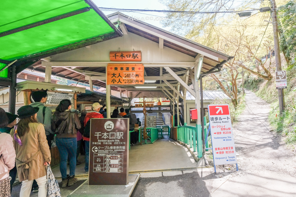 【奈良景點】吉野山-關西賞櫻名所｜千本櫻花樹海世界遺產 @Alina 愛琳娜