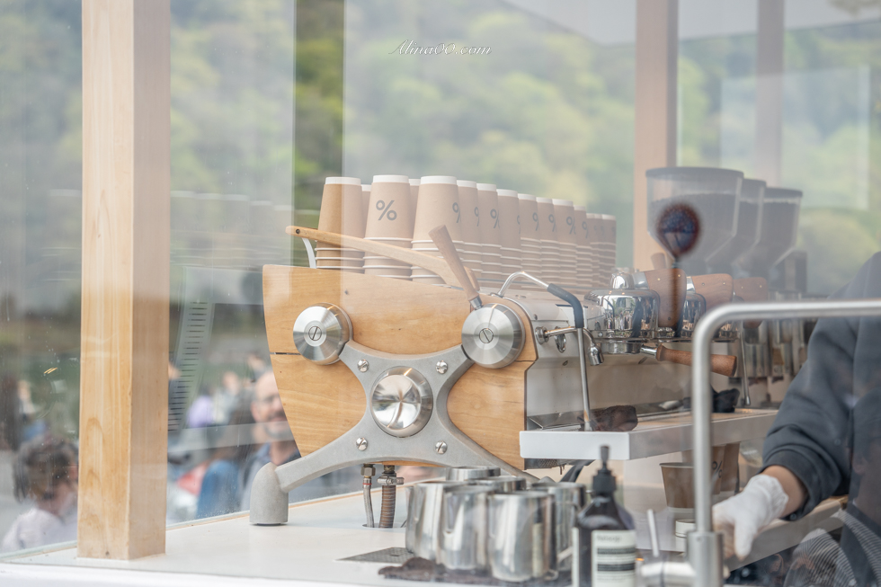 【京都咖啡】% ARABICA 京都嵐山店｜香醇拿鐵與渡月橋美景相伴 @Alina 愛琳娜