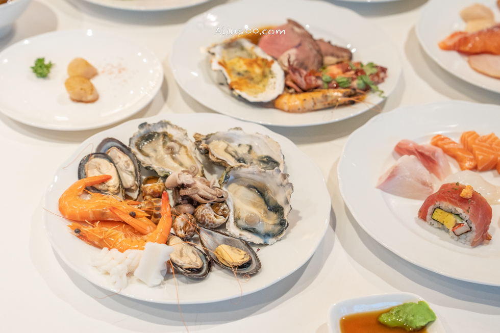 【台北美食】敘日全日餐廳-南港六福萬怡酒店自助餐,生蠔吃到飽 @Alina 愛琳娜