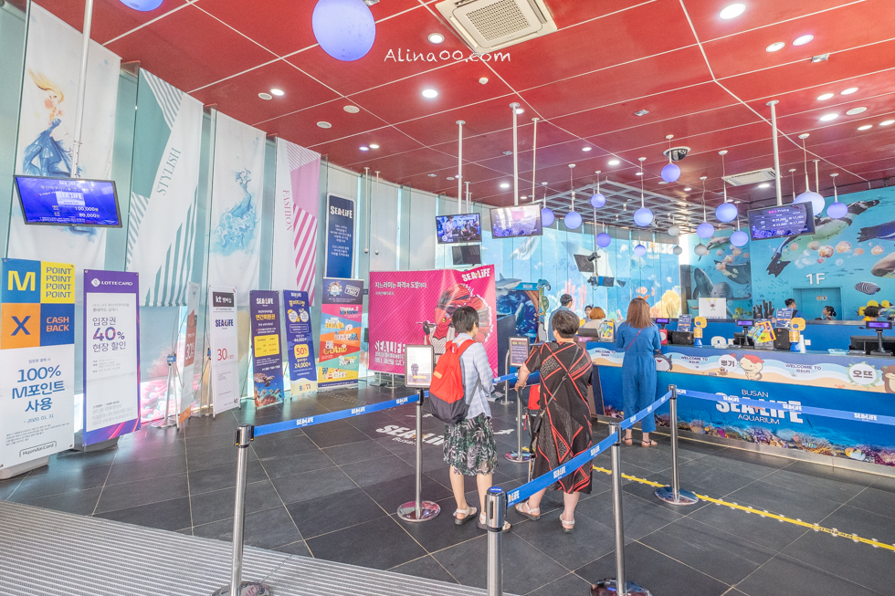 【釜山景點】SEA LIFE 釜山水族館｜海雲台旁的室內海底世界 @Alina 愛琳娜