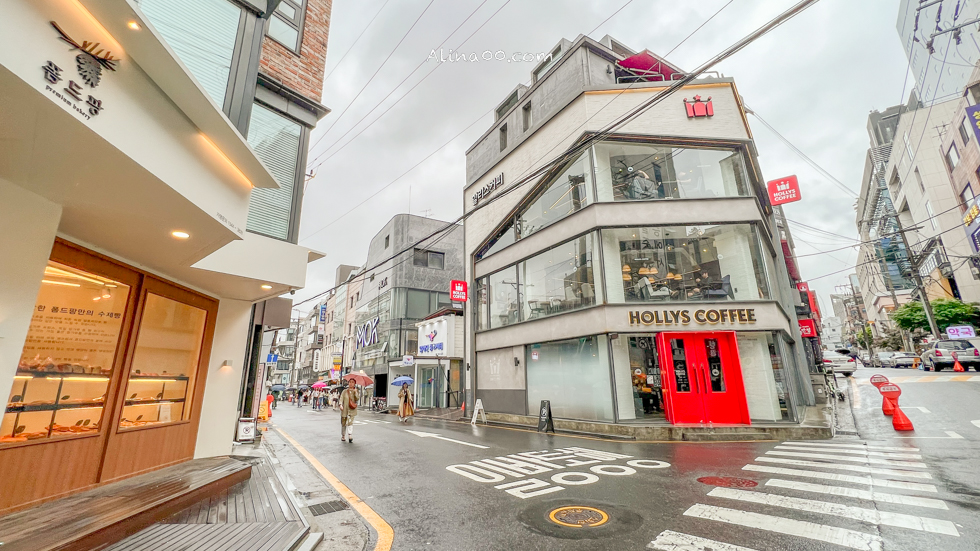 【首爾咖啡廳】新沙洞 FRONT SEOUL Cafe 歐風建築外觀好浪漫 @Alina 愛琳娜