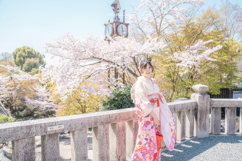 【京都和服推薦】Ouka櫻花 京都和服體驗｜中文預約送髮型設計 @Alina 愛琳娜