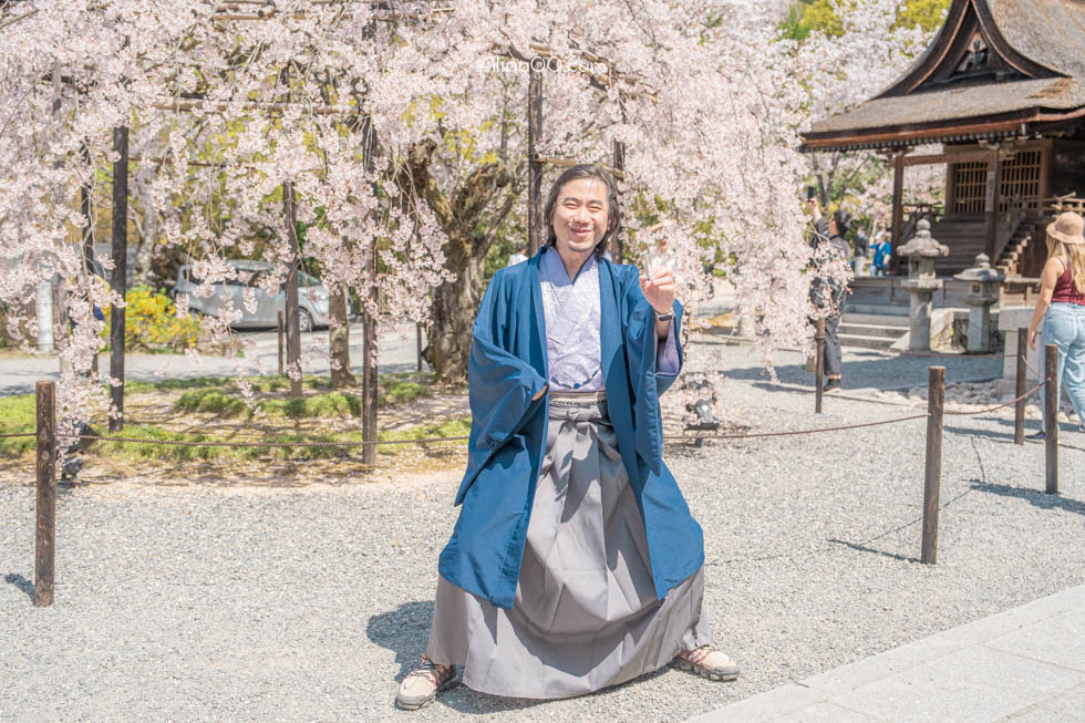 【京都和服推薦】Ouka櫻花 京都和服體驗｜中文預約送髮型設計 @Alina 愛琳娜