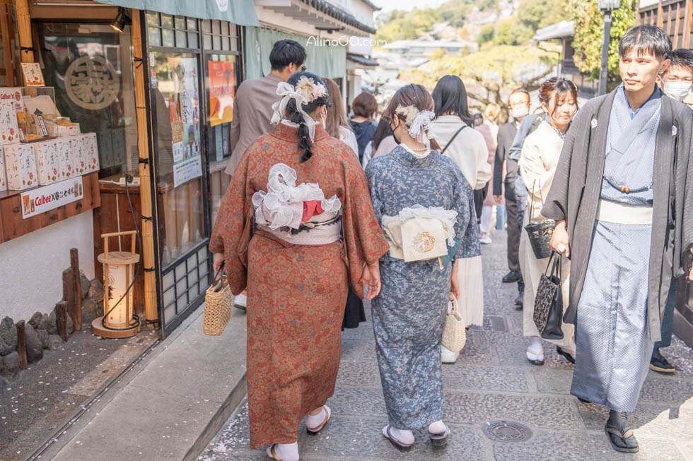 【京都和服推薦】Ouka櫻花 京都和服體驗｜中文預約送髮型設計 @Alina 愛琳娜