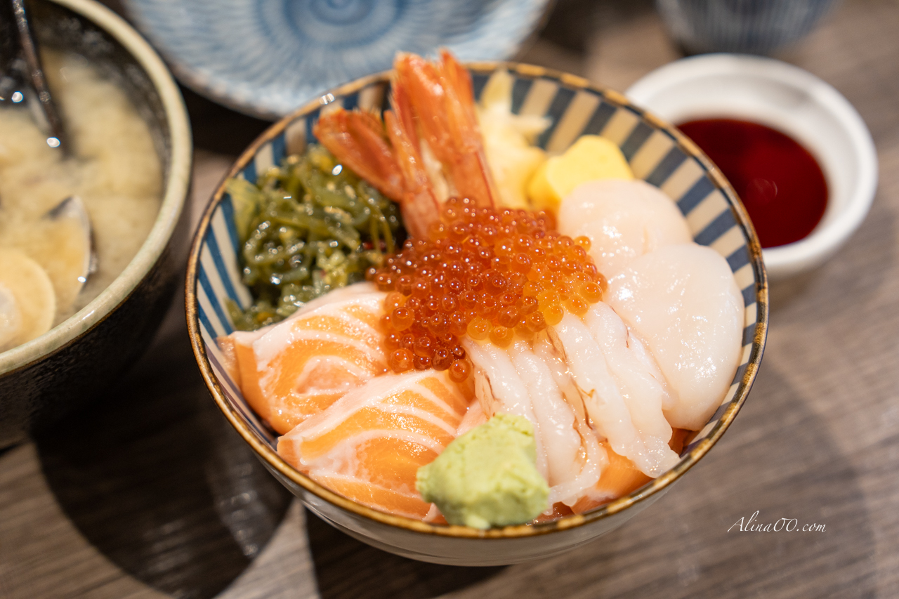 【台北美食】吉川海鮮丼飯專門店｜平價生魚片蓋飯,可自選配料 @Alina 愛琳娜