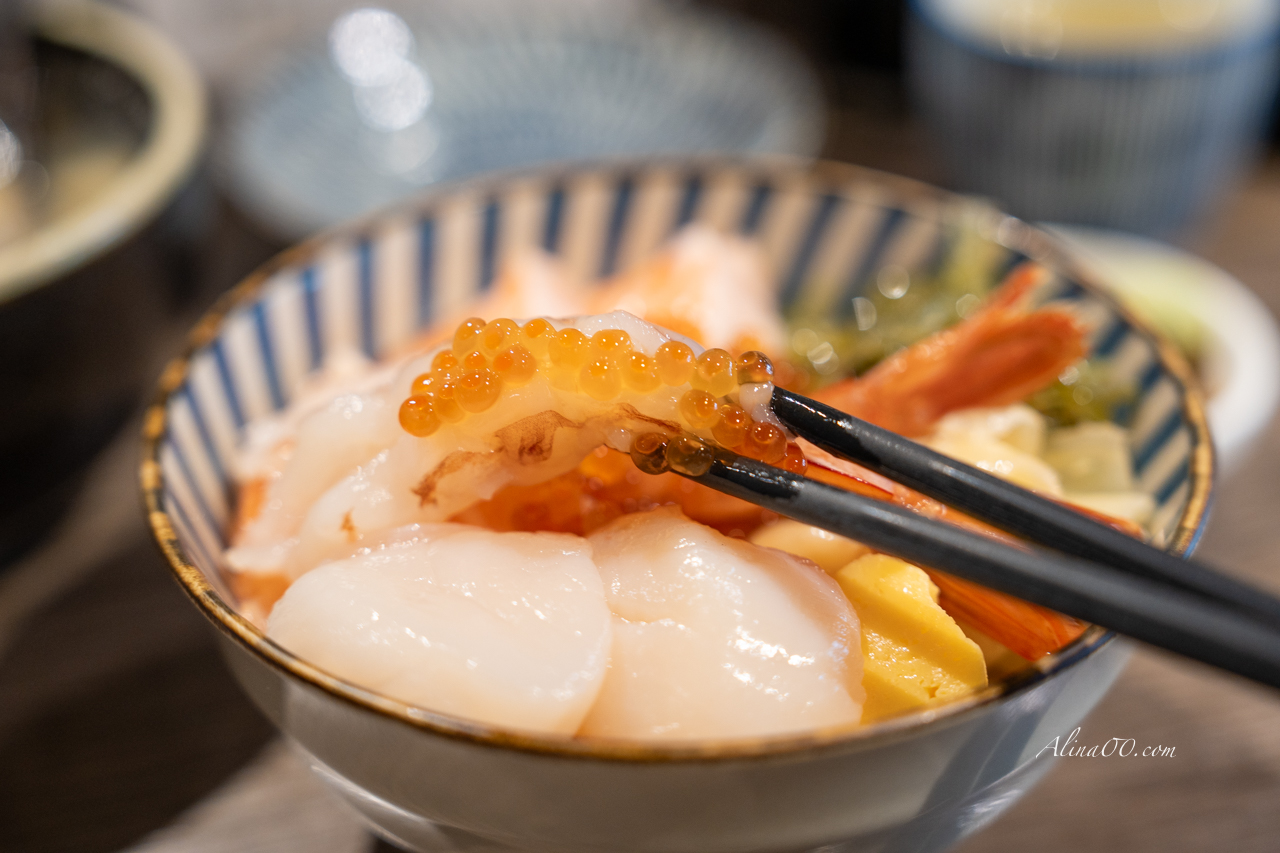 【台北美食】吉川海鮮丼飯專門店｜平價生魚片蓋飯,可自選配料 @Alina 愛琳娜