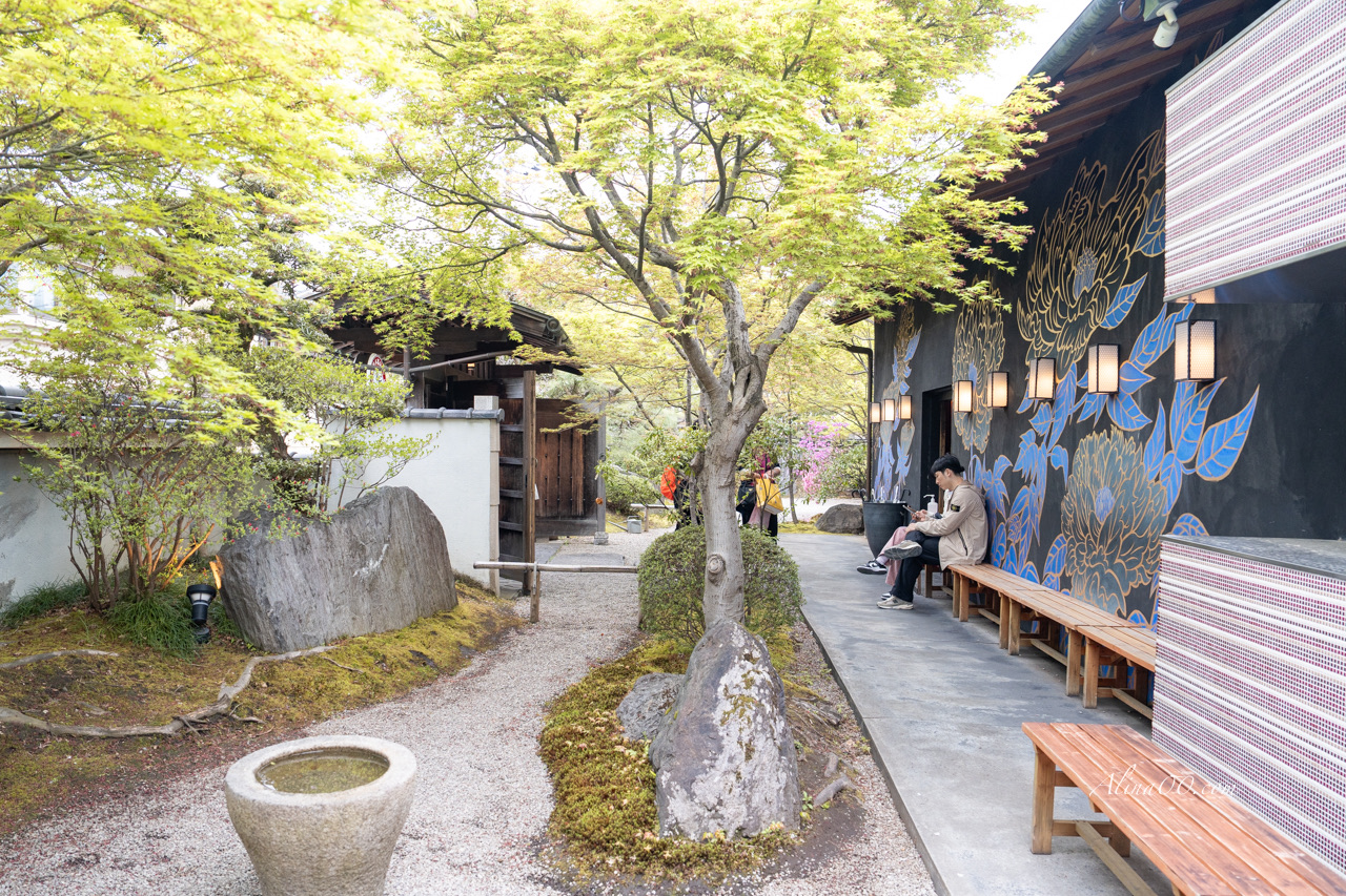 【京都咖啡廳】eX cafe 嵐山本店｜可愛日式烤糰子自己來 @Alina 愛琳娜