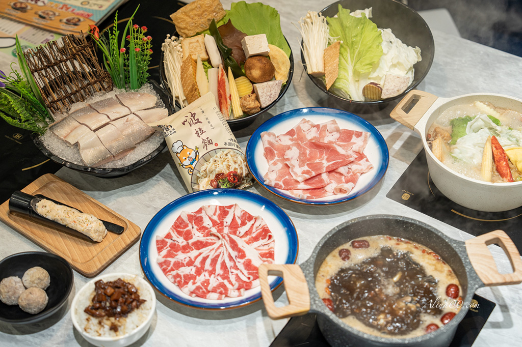 【桃園美食】養鍋台中石頭火鍋/寵物友善餐廳,被石頭火鍋爆香耽誤的剝皮辣椒雞腿肉火鍋 @Alina 愛琳娜