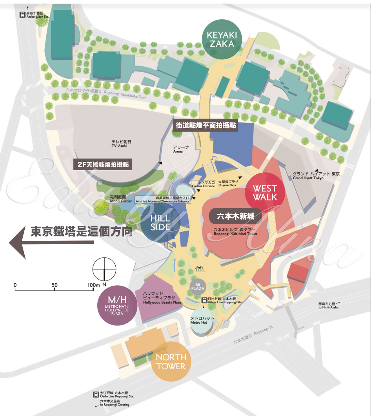 2025東京六本木聖誕點燈｜夜景照片最佳拍攝位置推薦 @Alina 愛琳娜