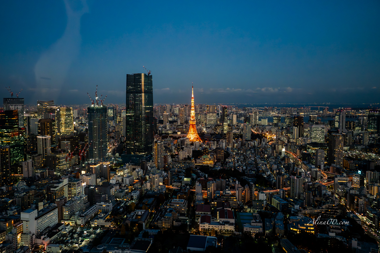 六本木之丘新城展望台｜眺望日本百萬夜景東京鐵塔 @Alina 愛琳娜
