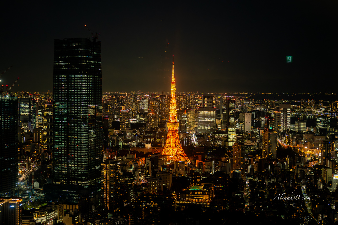 六本木之丘新城展望台｜眺望日本百萬夜景東京鐵塔 @Alina 愛琳娜