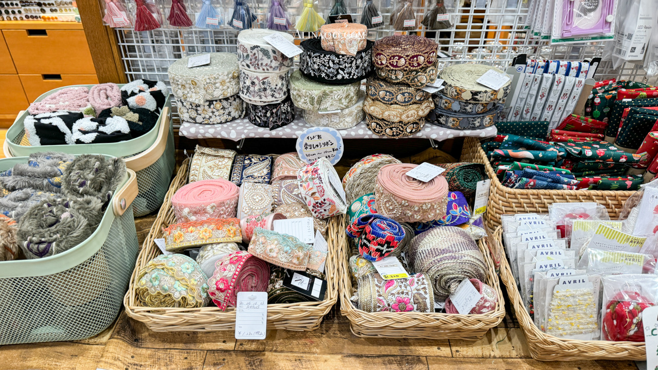 【京都購物】寺町京極商店街布店推薦-野村裁縫花色多價格超便宜 @Alina 愛琳娜