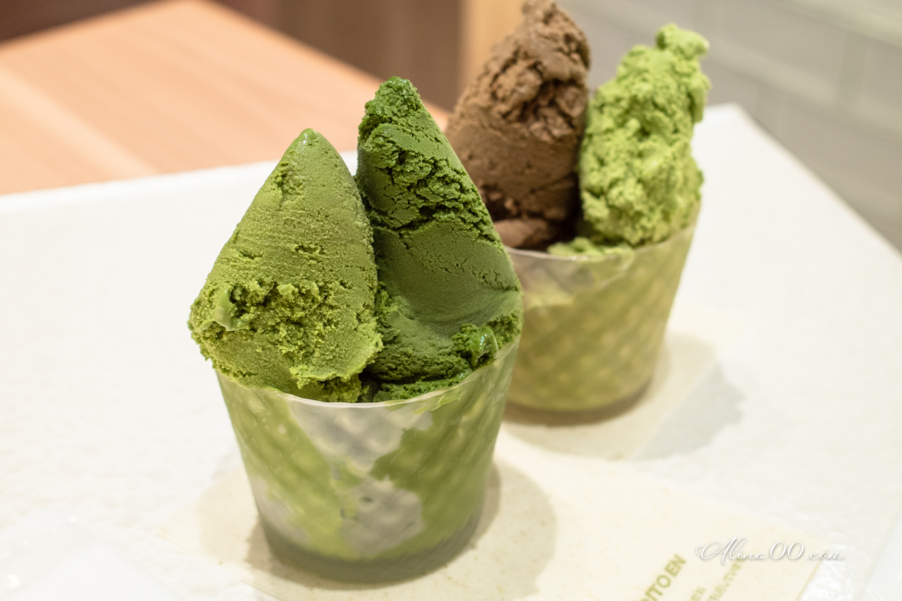 【大阪甜點】Four Green Leaves 伊藤園 抹茶冰淇淋5種濃度 @Alina 愛琳娜 【大阪甜點】Four Green Leaves 伊藤園 抹茶冰淇淋5種濃度 @Alina 愛琳娜