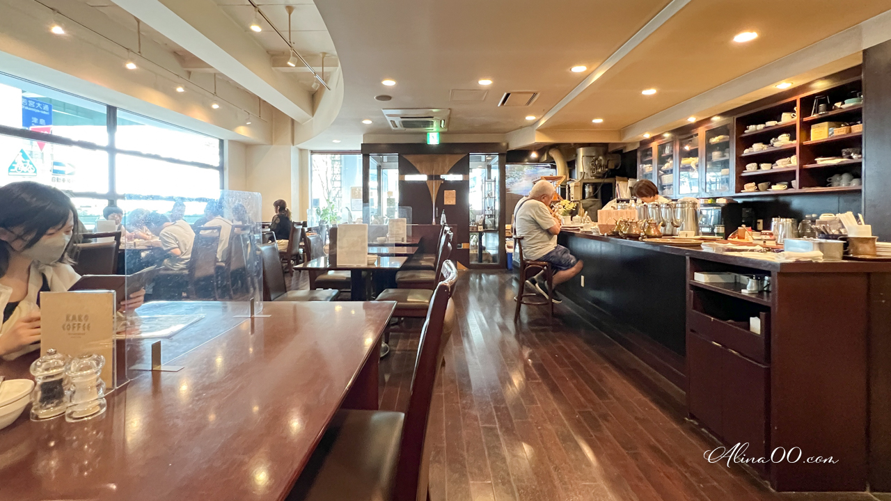 【名古屋美食】KAKO咖啡店｜早餐吃4種果醬紅豆奶油吐司 @Alina 愛琳娜