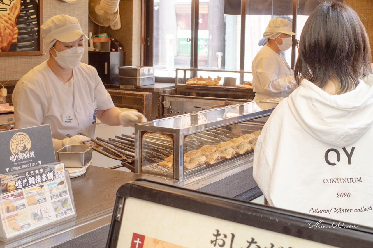 東京鳴門鯛燒本舖 淺草店｜大推鯛魚燒十勝紅豆、金時地瓜口味 @Alina 愛琳娜