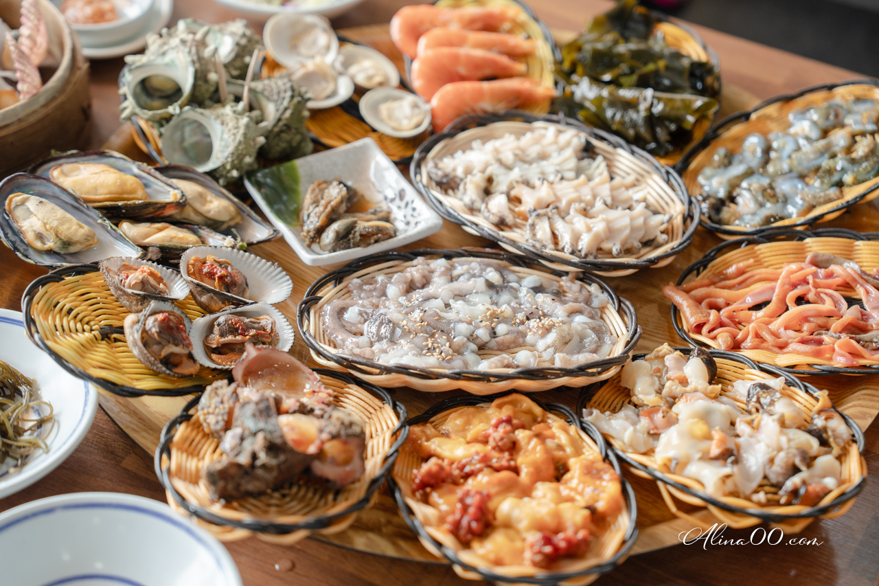 釜山機張南風海鮮餐廳｜綜合鮑魚海鮮盤浮誇好過癮 @Alina 愛琳娜