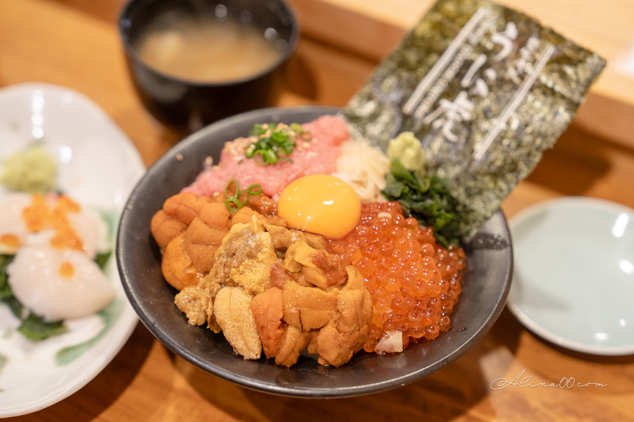 【東京美食】築地虎杖海膽蓋飯｜太幸福!海膽控多種口味1次滿足 @Alina 愛琳娜