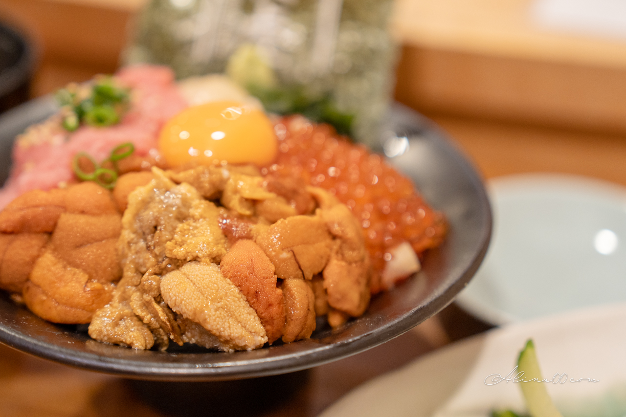 【東京美食】築地虎杖海膽蓋飯｜太幸福!海膽控多種口味1次滿足 @Alina 愛琳娜