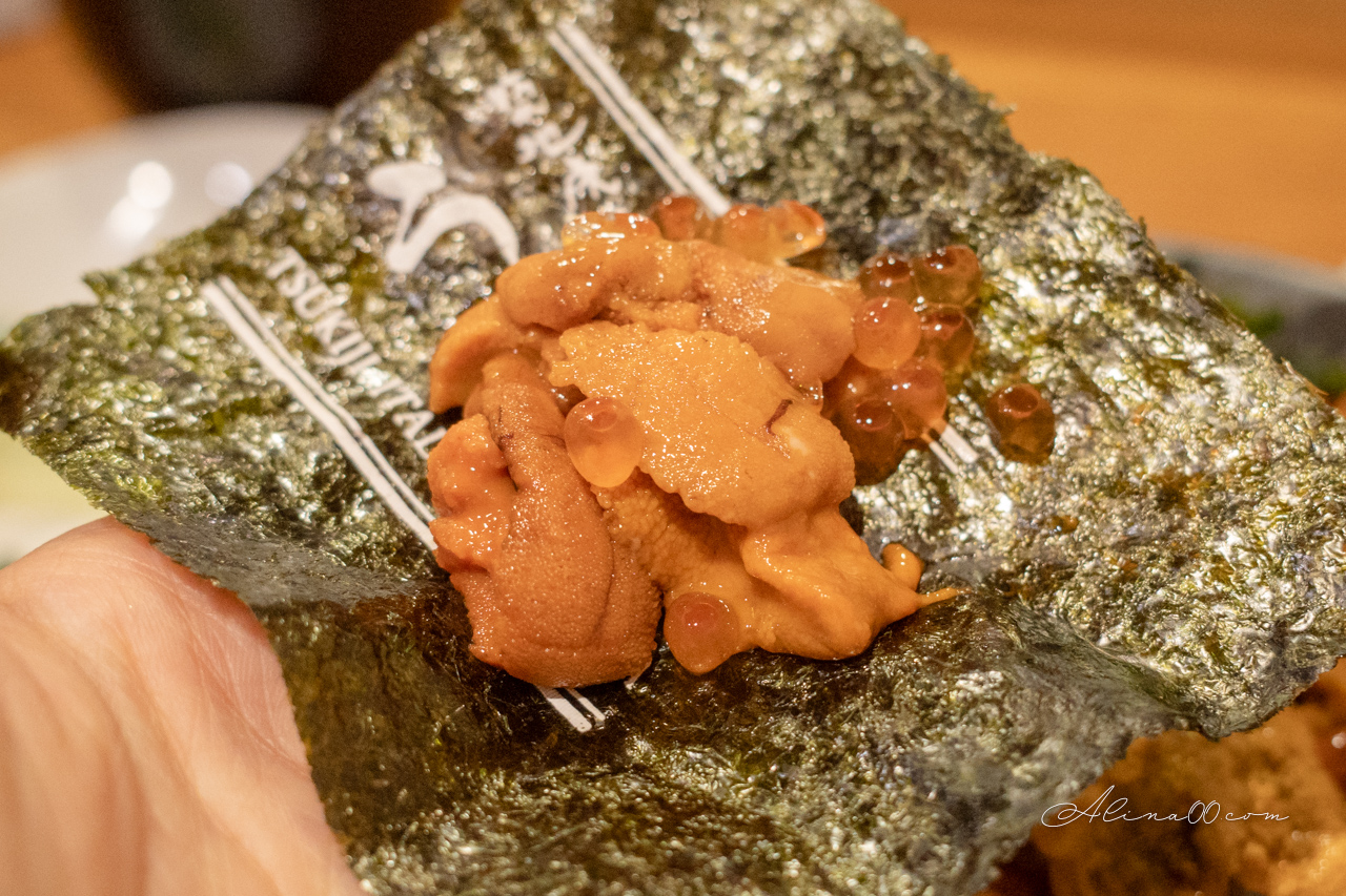 【東京美食】築地虎杖海膽蓋飯｜太幸福!海膽控多種口味1次滿足 @Alina 愛琳娜