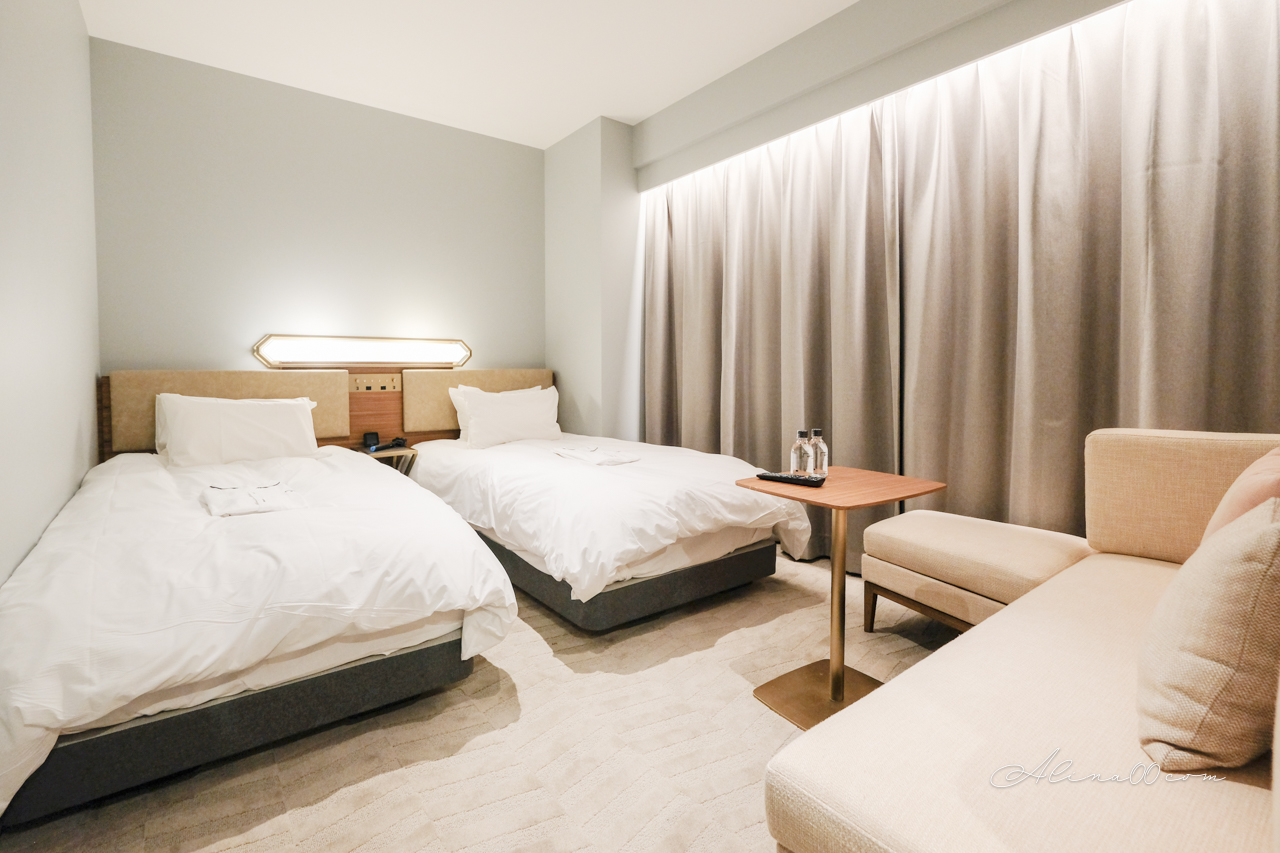 【東京住宿】新宿貝斯波克飯店 BESPOKE HOTEL｜工業時尚雙床房型 @Alina 愛琳娜