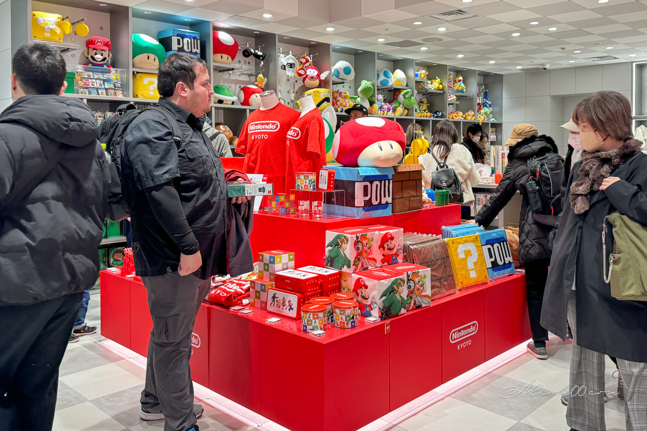 【京都購物】Nintendo&nbsp;KYOTO 任天堂京都店，巨大瑪利歐+周邊商品 @Alina 愛琳娜
