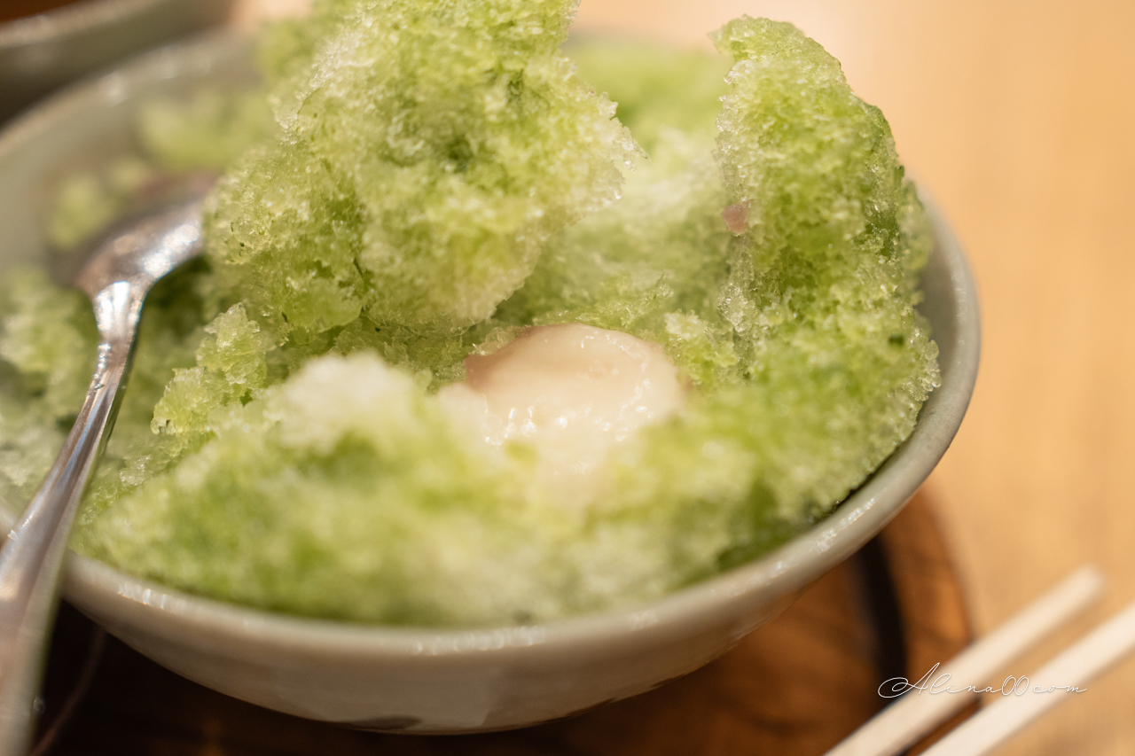 【名古屋甜點】赤福茶屋｜伊勢名物伴手禮 紅豆麻糬配抹茶冰 @Alina 愛琳娜